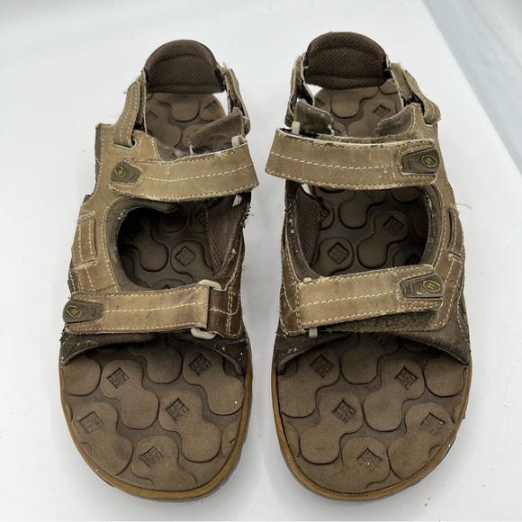 Columbia Brown Sandals with Rugged Sole and Adjustable Straps - Picture 1 of 6